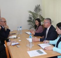 Boris Gîlca s-a întâlnit cu noul Şef al Misiunii OIM în Republica Moldova, Lars Johan Lonnback