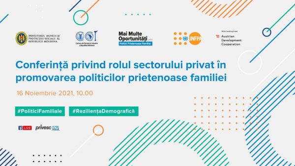 Platformă de discuții privind dezvoltarea locurilor de muncă prietenoase familiei în Republica Moldova