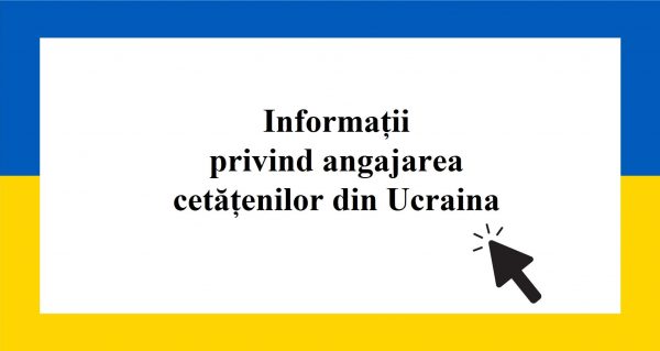Date actualizate privind încadrarea în câmpul muncii a refugiaților din Ucraina