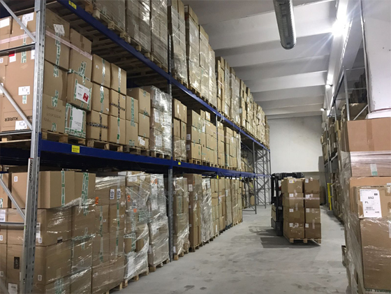 Humanitarian aid for refugees will be distributed through a warehouse managed by the Government