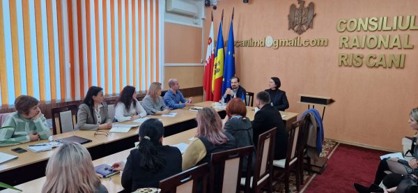 Ministrul Muncii și Protecției Sociale Alexei Buzu, în vizită la Rîșcani