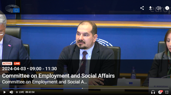 Ministrul muncii și protecției sociale Alexei Buzu se află în vizită de lucru la Bruxelles, Regatul Belgiei și Marele Ducat de Luxemburg