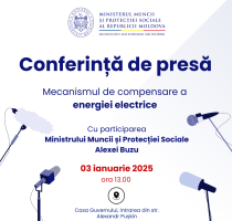 Conferință de presă: Mecanismul de compensare a energiei electrice