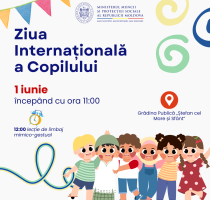 Activități pentru copii și informații utile pentru părinți, oferite de Ministerul Muncii și Protecției Sociale de Ziua Internațională a Copilului