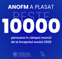 Un nou record al Agenției Naționale pentru Ocuparea Forței de Muncă: peste 10 mii de persoane au fost plasate în câmpul muncii de la începutul anului 2025