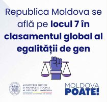 Republica Moldova, pentru prima dată în top 10 la nivel mondial la egalitatea de gen
