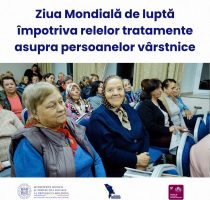Respect și grijă pentru persoanele în etate: Ziua Mondială de luptă împotriva relelor tratamente asupra persoanelor vârstnice