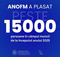Cel mai bun rezultat din ultimii 10 ani – peste 15 000 de cetățeni au fost ajutați să-și găsească un loc de muncă de către ANOFM