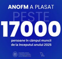 Cel mai bun rezultat din ultimii ani – ANOFM a ajutat peste 17 000 de persoane să-și găsească un loc de muncă de la începutul anului