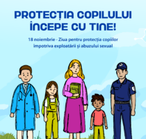 18 noiembrie – Ziua pentru protecția copiilor împotriva exploatării și abuzului sexual