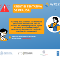 Atenție! Tentativă de fraudă