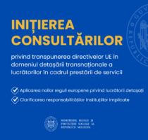 Consultări inițiate pentru transpunerea directivelor UE în domeniul detașării transnaționale a lucrătorilor în cadrul prestării de servicii