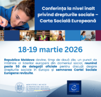 Peste 50 de delegații oficiale din Europa vin la Chișinău în cadrul Conferinței la nivel înalt privind drepturile sociale și semnarea Cartei Sociale Europene