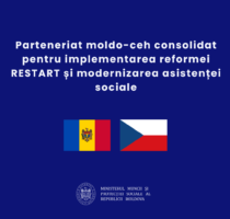 Reforma RESTART și modernizarea asistenței sociale, susținute prin parteneriatul cu Guvernul Ceh