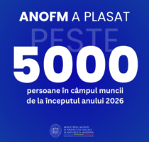 În mai puțin de 3 luni, ANOFM a sprijinit deja peste 5000 de persoane să se angajeze în câmpul muncii de la începutul anului 2026